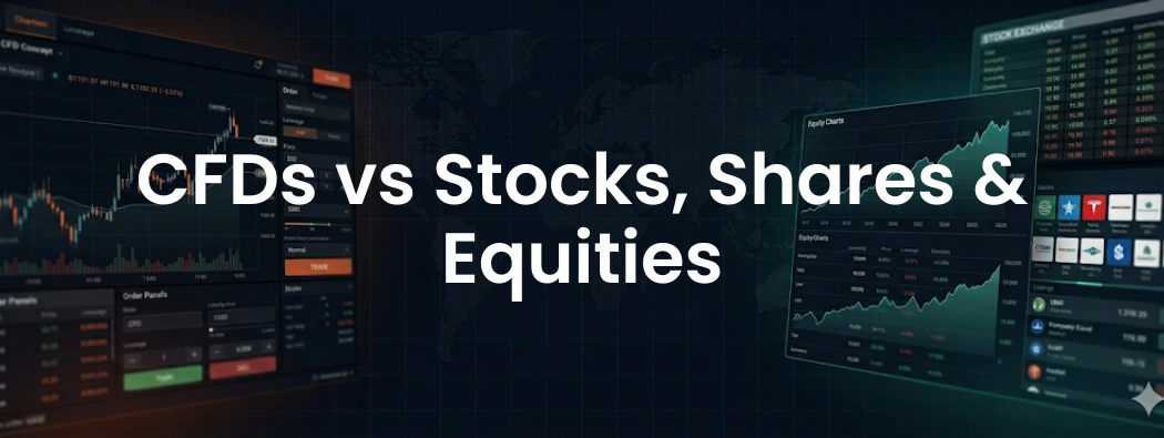 CFDs vs Stocks, Shares and Equities: What’s the Difference?
