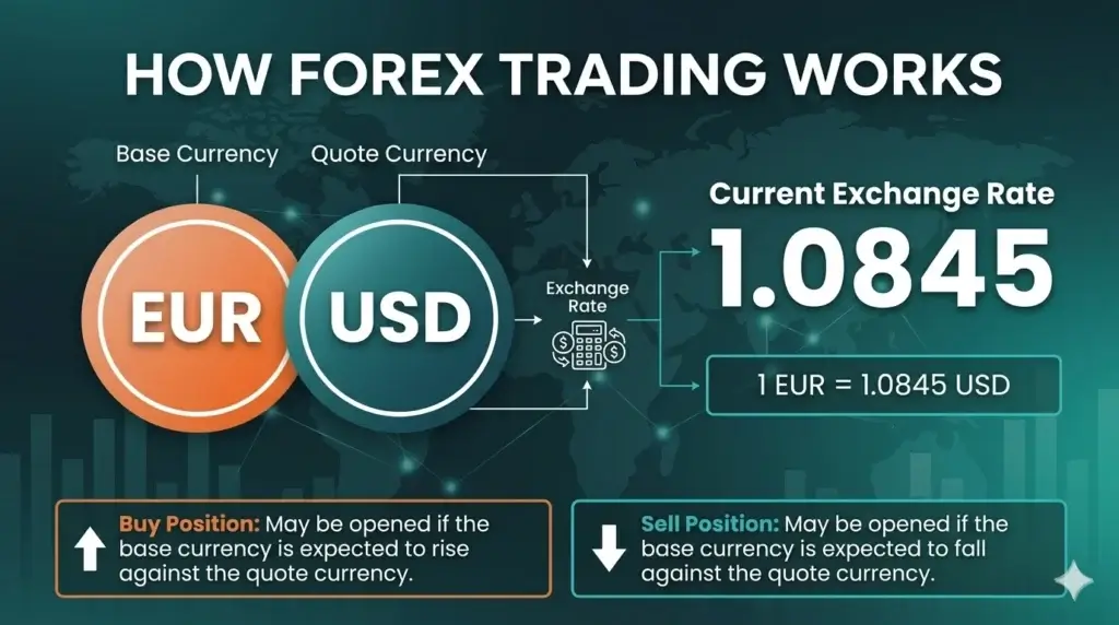 how forex trading works