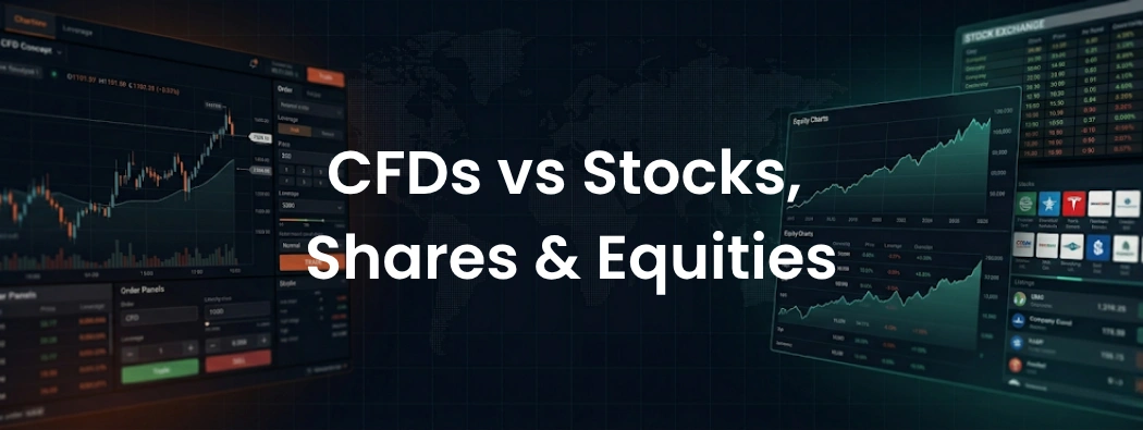 CFDs vs Stocks, Shares and Equities: What’s the Difference?