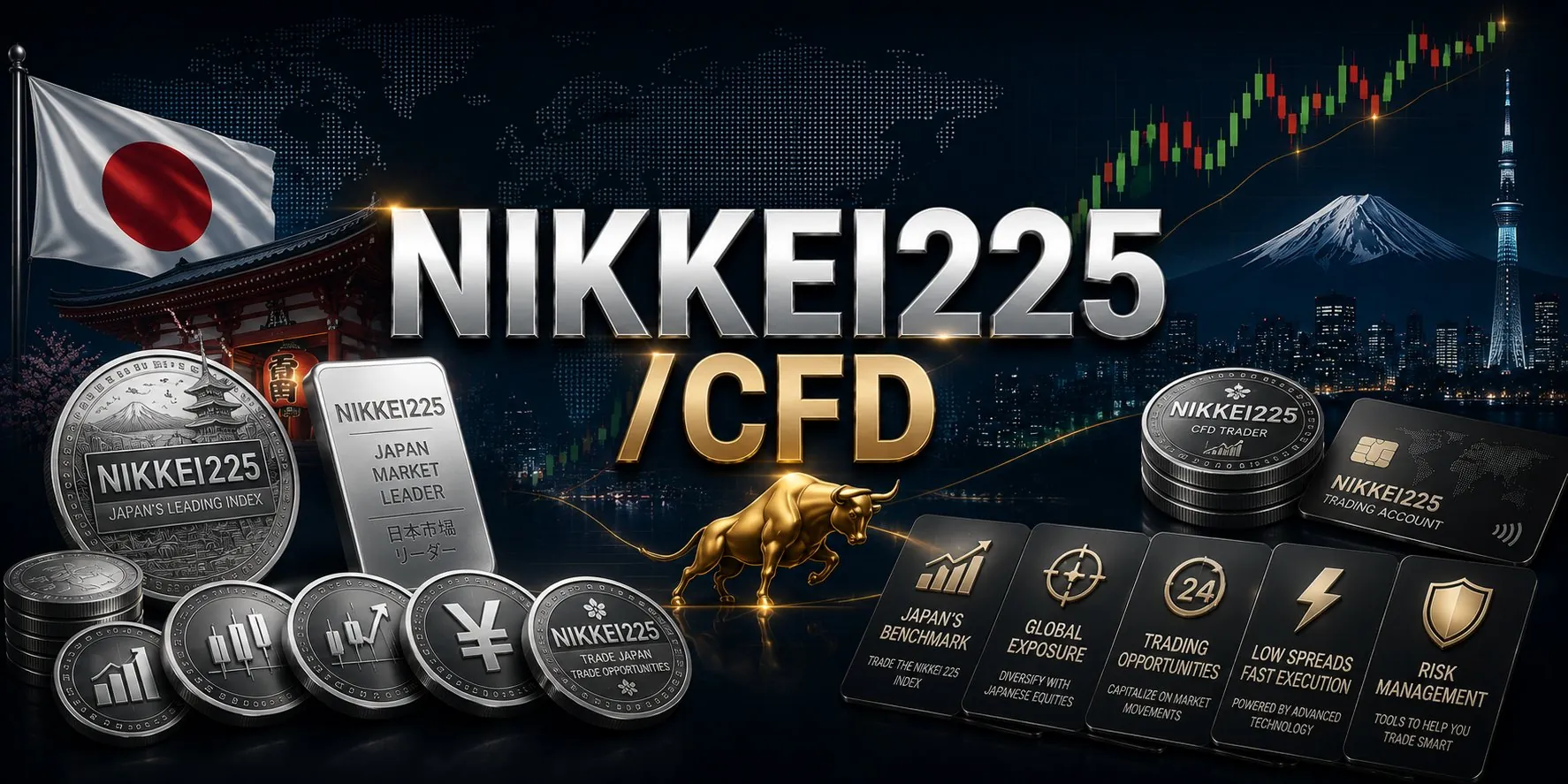 [DAILY TRADING] Nikkei 225 22 May 2026 — Index Surges 1,400 Points as Nvidia Boost and Trade Progress Lift Japanese Equities to 63,399